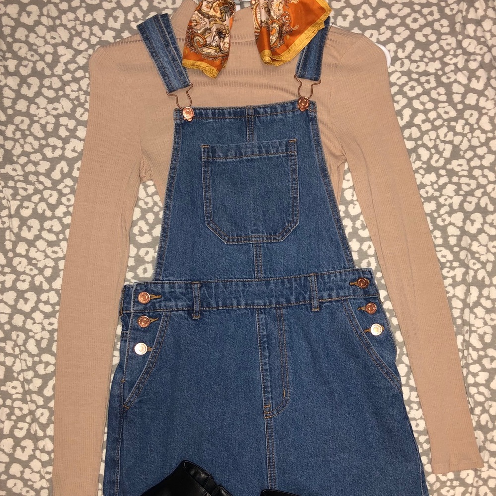 Forever 21 Skirt Overalls!